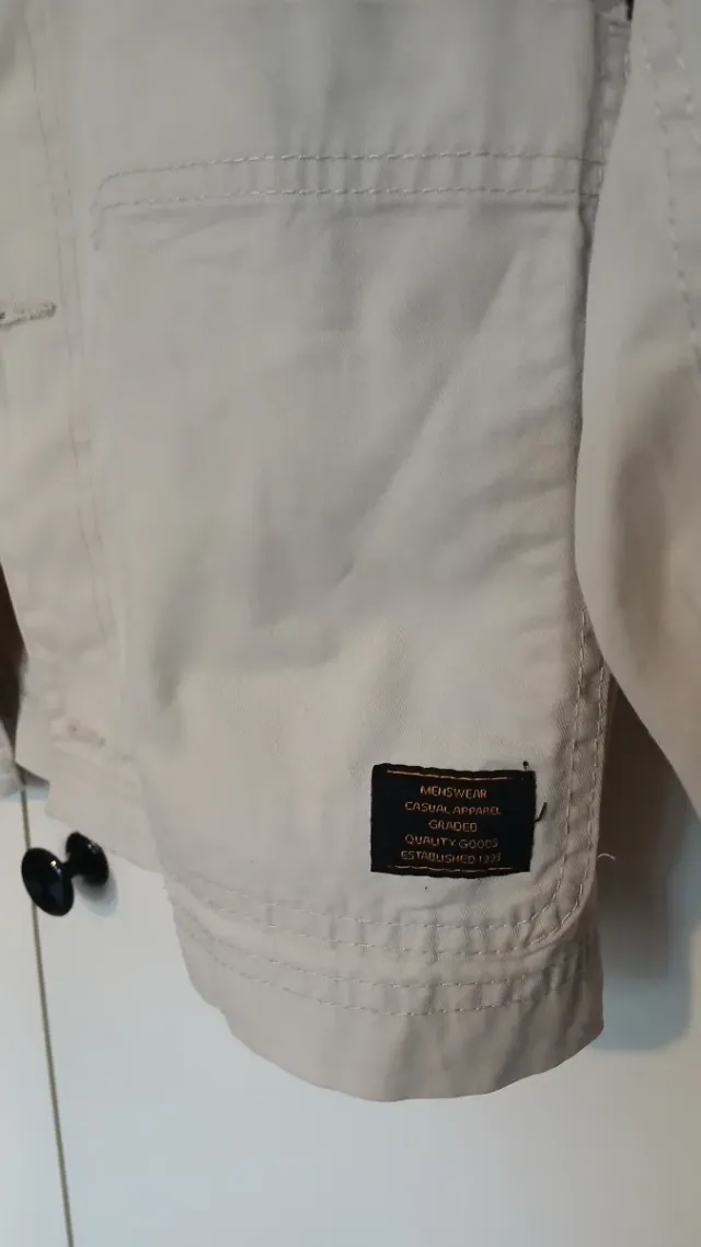 Chaqueta Beige Hombre