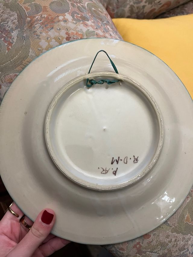 Platos Cerámica Talavera Ciervo