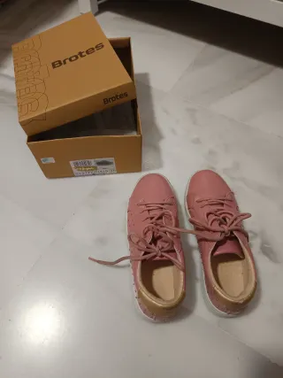 Zapatillas Brotes niña rosa talla 35