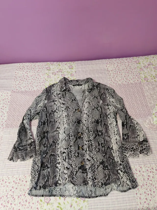 Blusa Estampado Animal Print