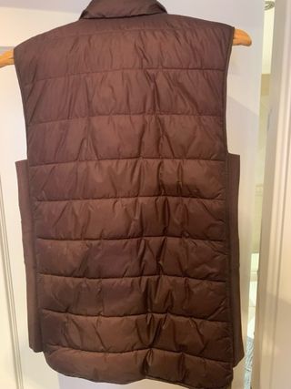 Chaleco Zara Hombre Granate