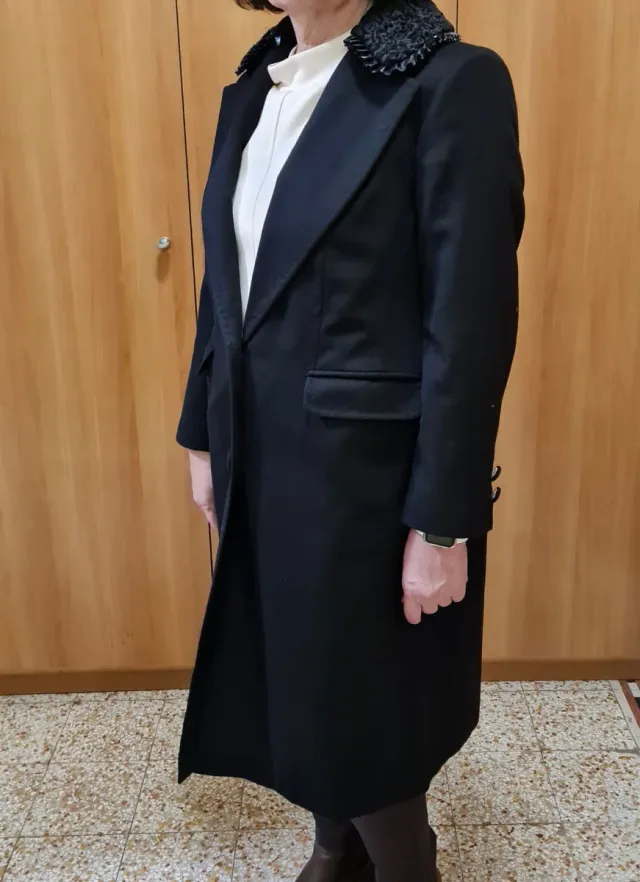 Cappotto Loro Piana Nero