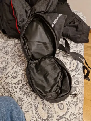 Bolsillo pernera Alpinestars negro