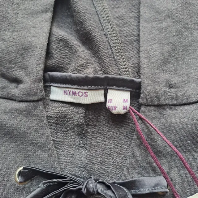 Felpa grigia donna NYMOS taglia M
