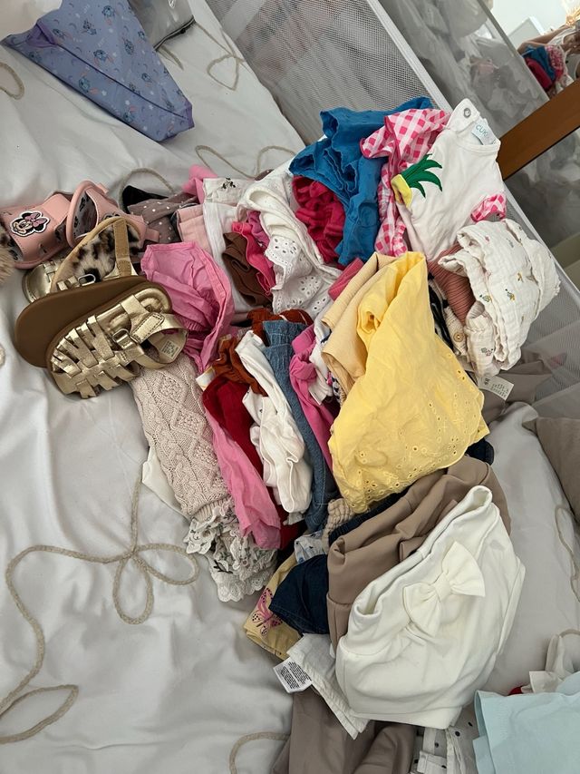 Lote Ropa Bebé Niña 6-12 Meses