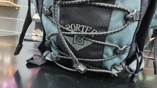 Mochila Montaña Inesca 65L Negra/Verde