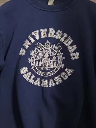 Sudadera Universidad Salamanca Azul
