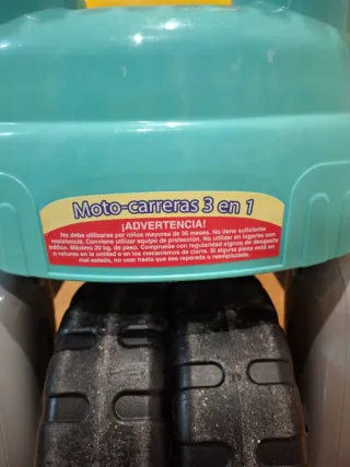 Moto infantil correpasillos