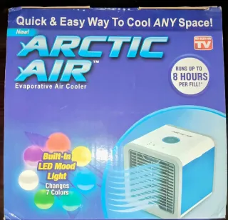 Ventilador Evaporativo Arctic Air Blanco/Azul
