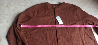 Camisa hmbre cuello mao tXXL a estrenar