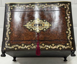 Antico armadio per liquori Boullé Francia XIX secolo