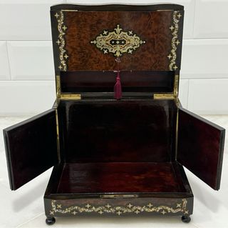 Antico armadio per liquori Boullé Francia XIX secolo