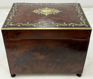 Antico armadio per liquori Boullé Francia XIX secolo