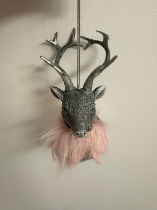 Cervo decorativo da appendere all’albero