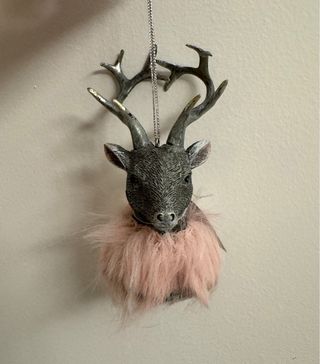 Cervo decorativo da appendere all’albero