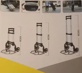 Carretilla de carga plegable