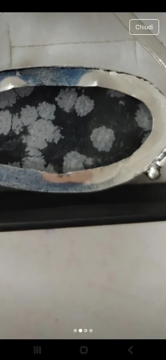 Pendente Argento 925 con Pietra Naturale