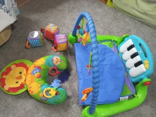 Lote Gimnasio Bebé Piano y Sonidos