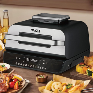 Friggitrice ad Aria e Grill Bistecchiera XXL Combi