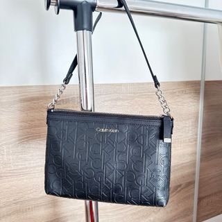 Bolso Calvin Klein Mini Gris Plateado