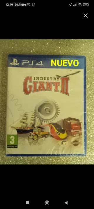 Industry Giant II PS4 Nuevo