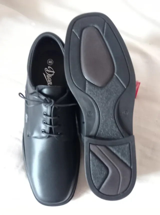Zapatos vestir hombre negros talla 46