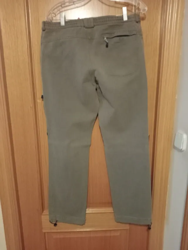 Pantalón senderismo caballero verde