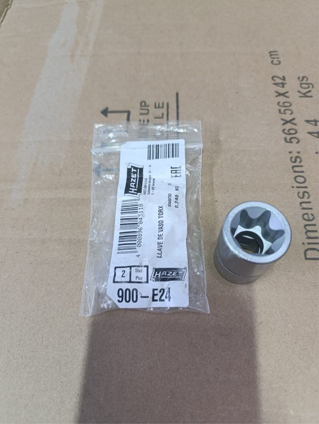 Llave de vaso torx HAZET 900-E24