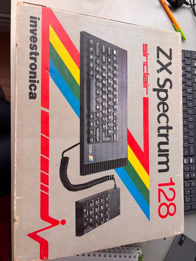Sinclair ZX Spectrum 128K + ZXMicrodrive