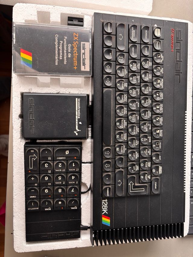 Sinclair ZX Spectrum 128K + ZXMicrodrive