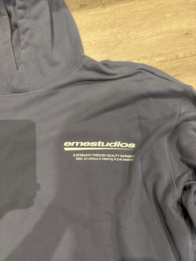 Sudadera Emestudio azul/gris