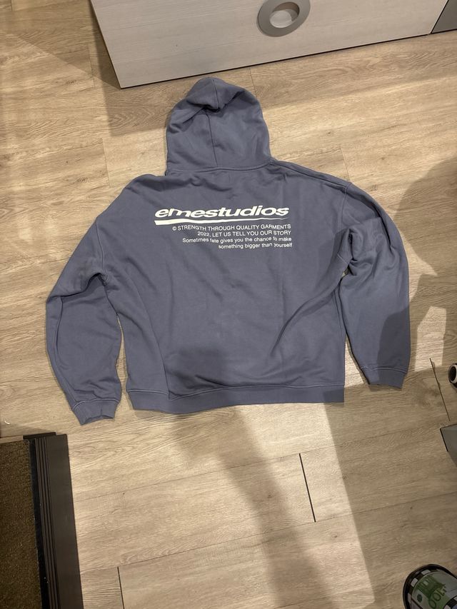 Sudadera Emestudio azul/gris