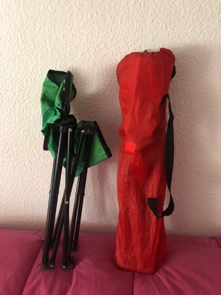 2 Sillas Plegables Camping/Playa