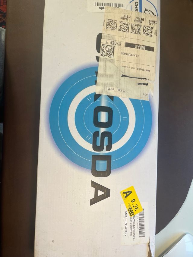 Reloj Digital Chkosda Negro/Blanco con atenuador,