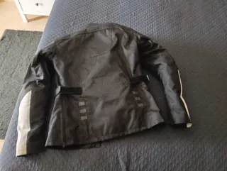 Chaqueta Moto Mujer Negra