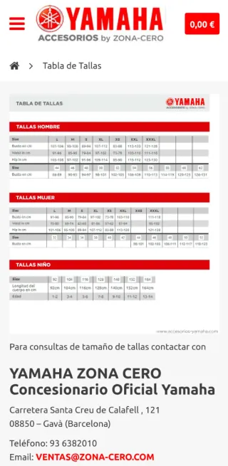 Chaqueta Yamaha Racing Azul