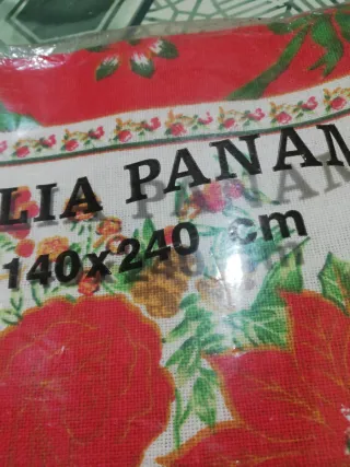 Tovaglia Panama Natale 140x240 cm