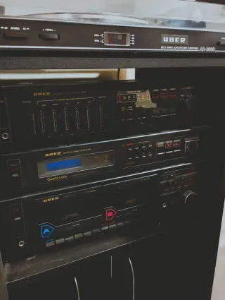 Equipo de Sonido UHER Negro