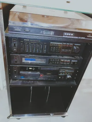 Equipo de Sonido UHER Negro