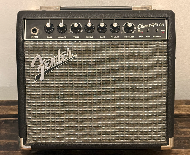 Amplificador Fender Champion 20 Negro