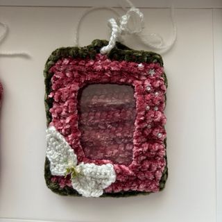 Photocard Holder di coppia in velluto