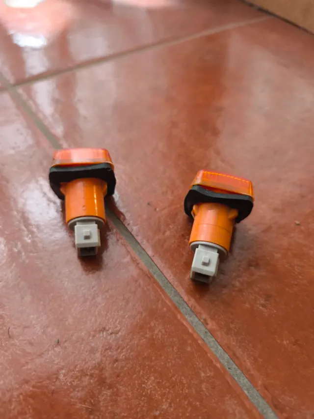 Intermitentes naranjas y blancos Ford Fiesta MK3 1