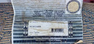 Alfombra MONTANA beige y azul