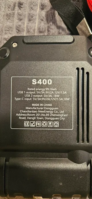 Arrancador Coche  Yusman S400 con Compresor