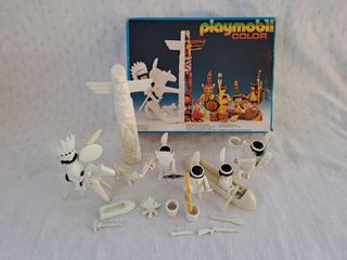 Playmobil color 3658 Tribù Indiani + Scatola RARO