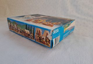 Playmobil color 3658 Tribù Indiani + Scatola RARO