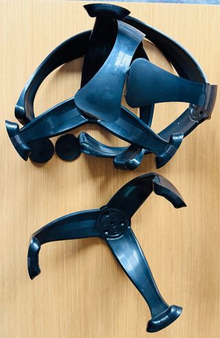 Kit di 4 Supporti da Parete per Palloni Neri