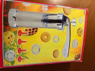 Máquina para galletas y moldes de silicona