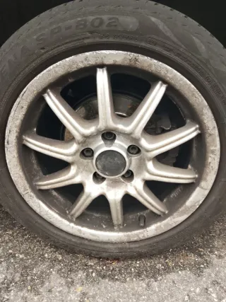 Llantas con neumático