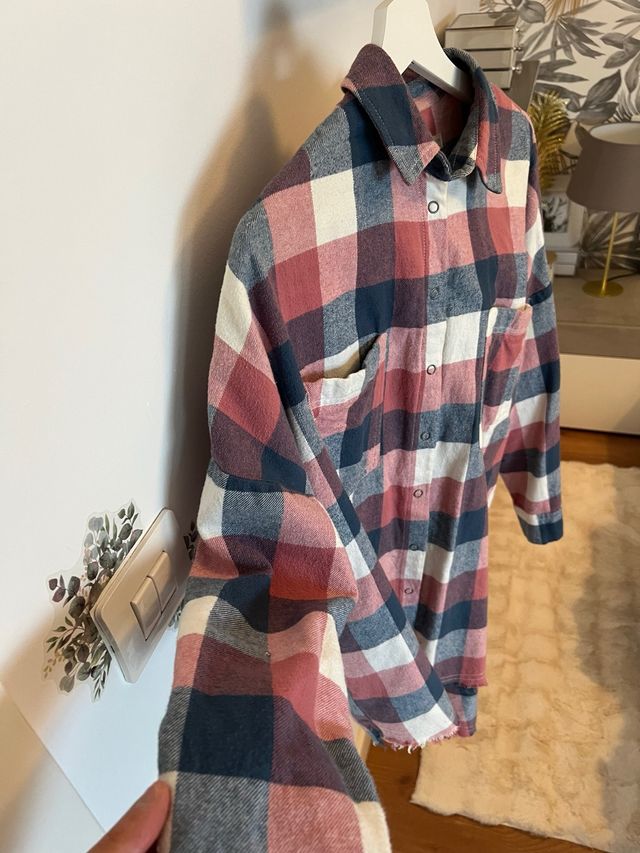 Camisa cuadros talla S